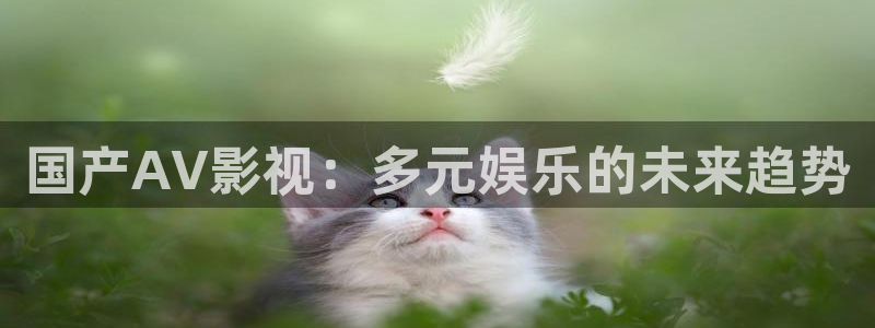 在线看国产麻豆影视：国产AV影视：多元娱乐的未来趋势
